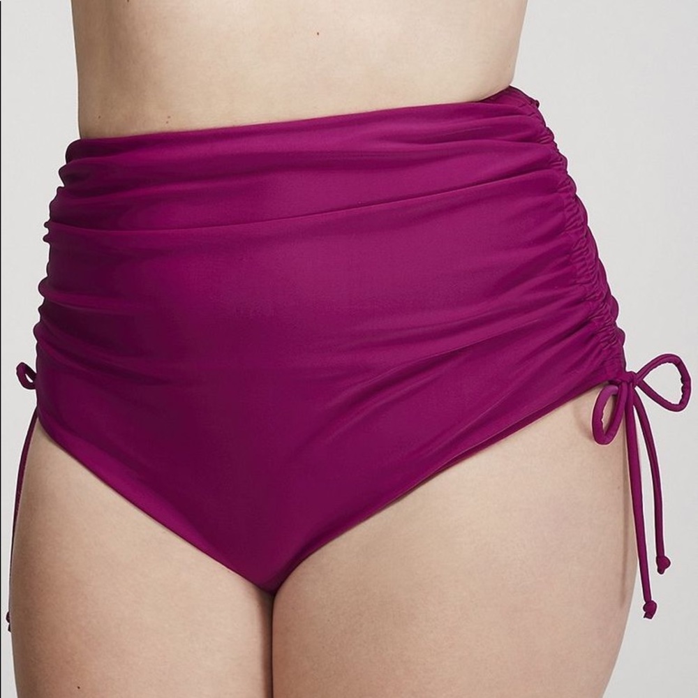 NWOT Lane Bryant Convertible High-Waist Swim Brief
